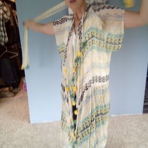 Duster over anything beach to shopping